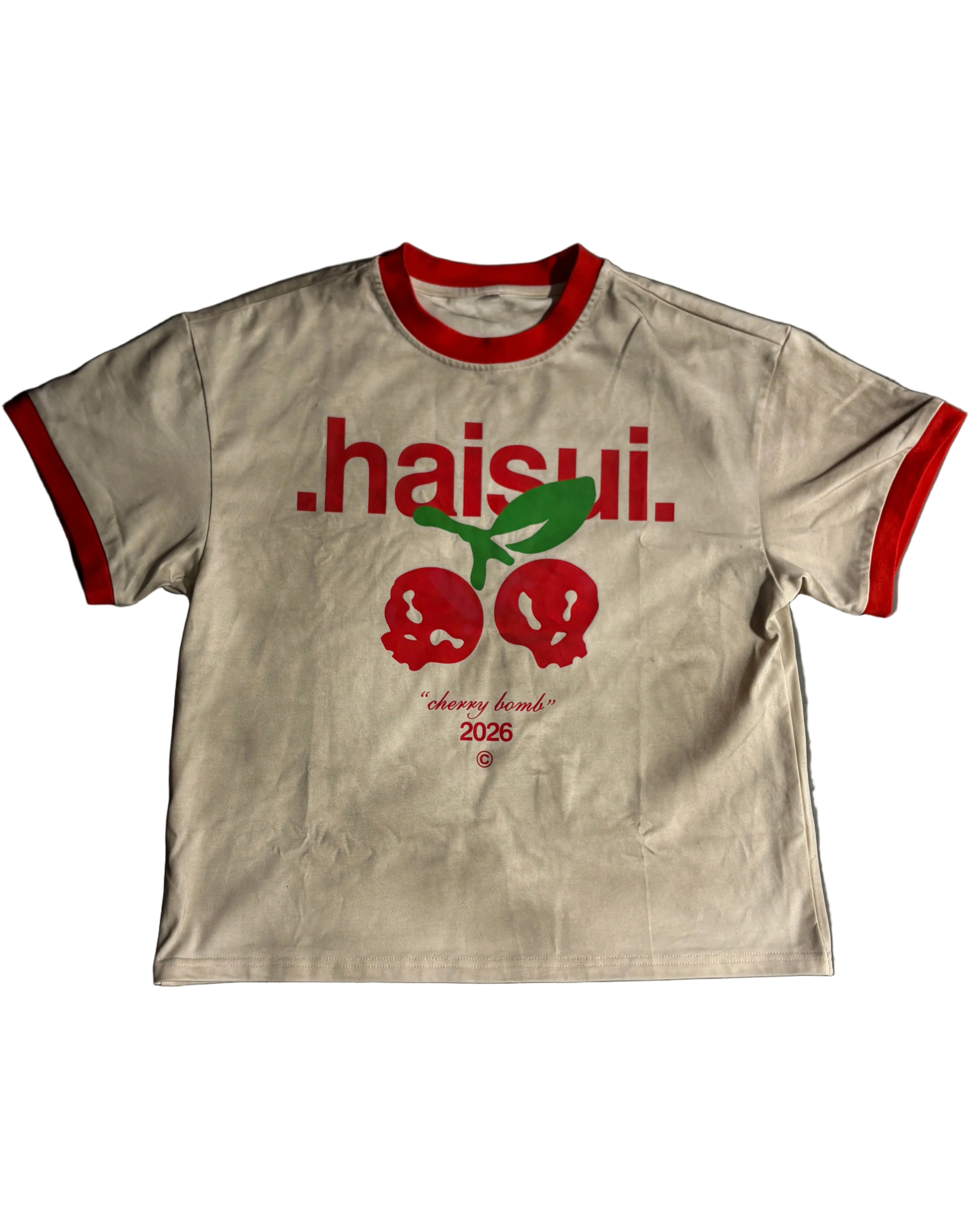 Cherry Bomb Ringer Tee