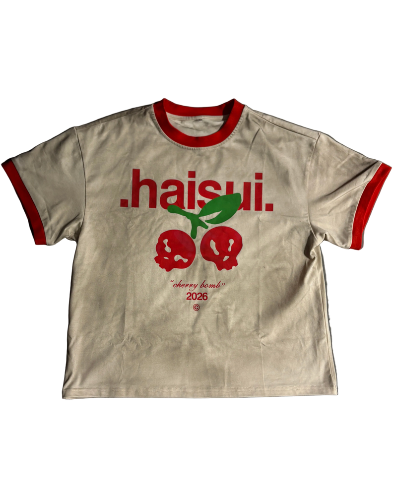 Cherry Bomb Ringer Tee