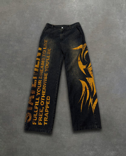 STATEMENT WASHED DENIM