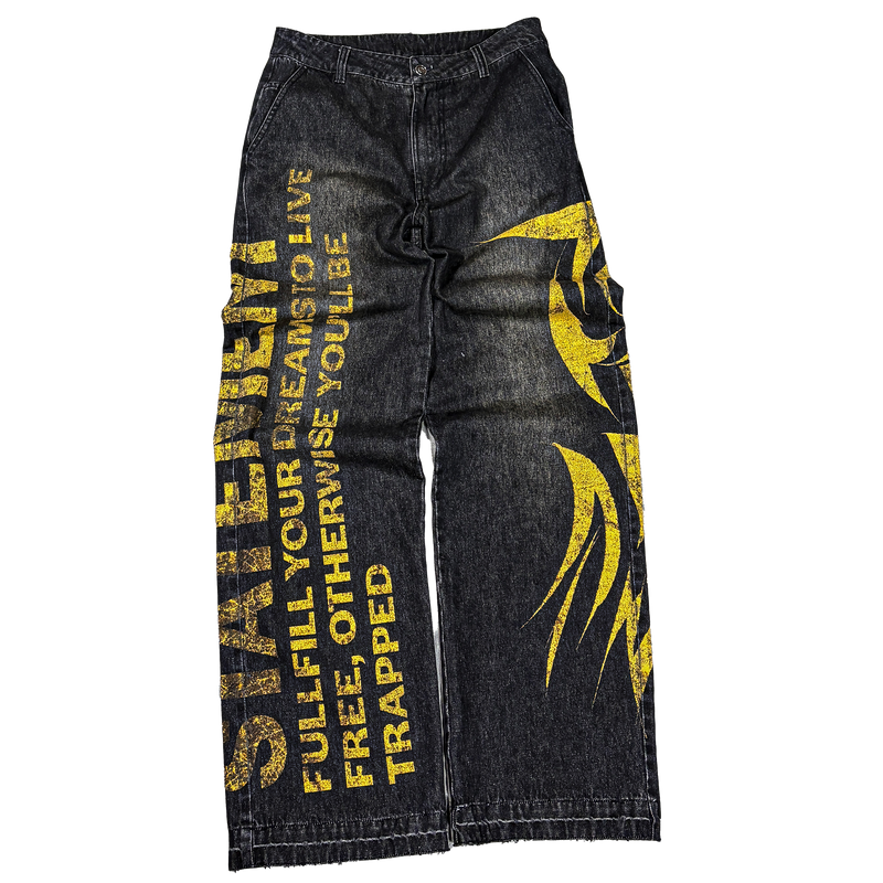 STATEMENT WASHED DENIM